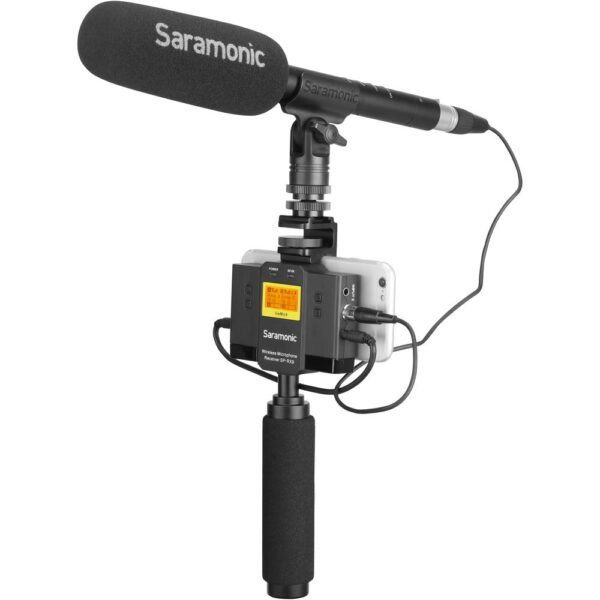 Saramonic UwMic9-Kit 12 Kit inalambrico con receptor doble ,mezclador y microfono corbatero - Imagen 2