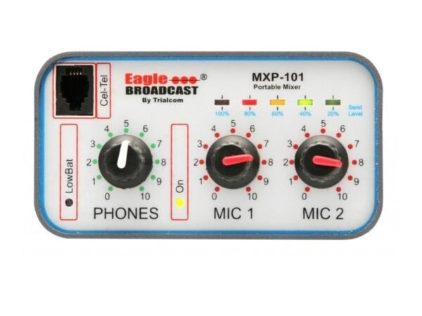 Consola de audio portatil de cintura Eagle Broadcast MPX-101U