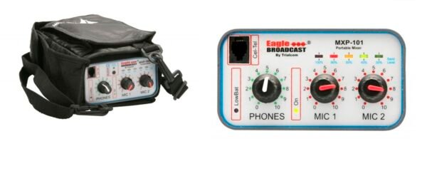 Consola de audio portatil de cintura Eagle Broadcast MPX-101U - Imagen 2